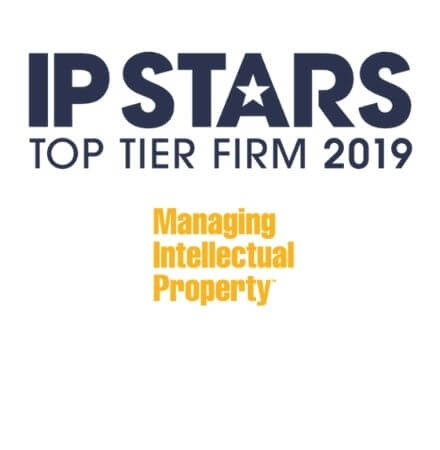 IP Stars 2019 ranked Patpol Top Tier Firm 2019