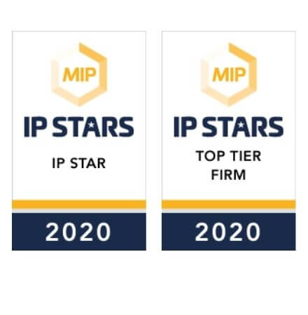 Patpol and its patent and trademark attorneys recommended in the latest IP Stars 2020 rankings