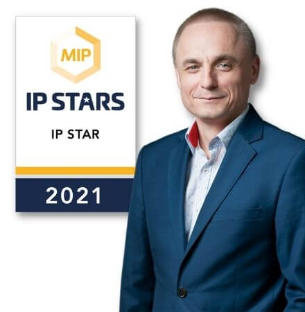 PhD Eng. DARIUSZ ŚWIERCZYŃSKI IN THE IP STARS 2021 RANKING!