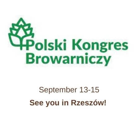 See you in Rzeszów at the Polish Brewing Congress!