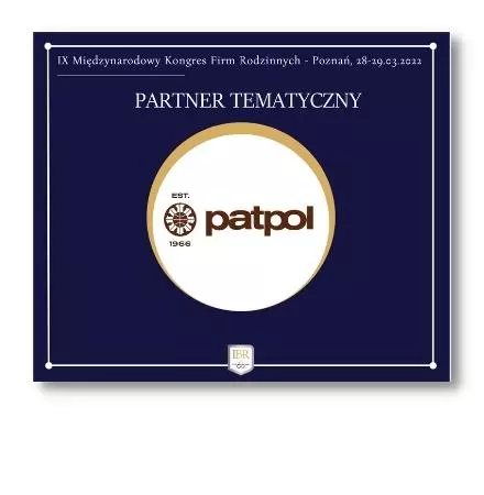 Patpol as a thematic partner at the 9th International Congress of Family Businesses