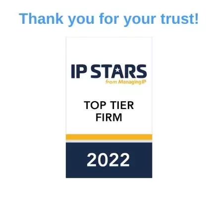 PATPOL has been distinguished in the latest IP STARS 2022 Ranking!