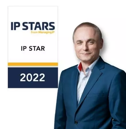 Dariusz Świerczyński, PhD Eng in IP STARS 2022 ranking!