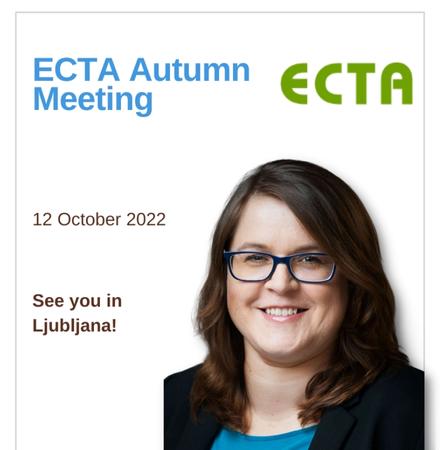 Joanna Piłka na ECTA Design Committee w Lublanie.