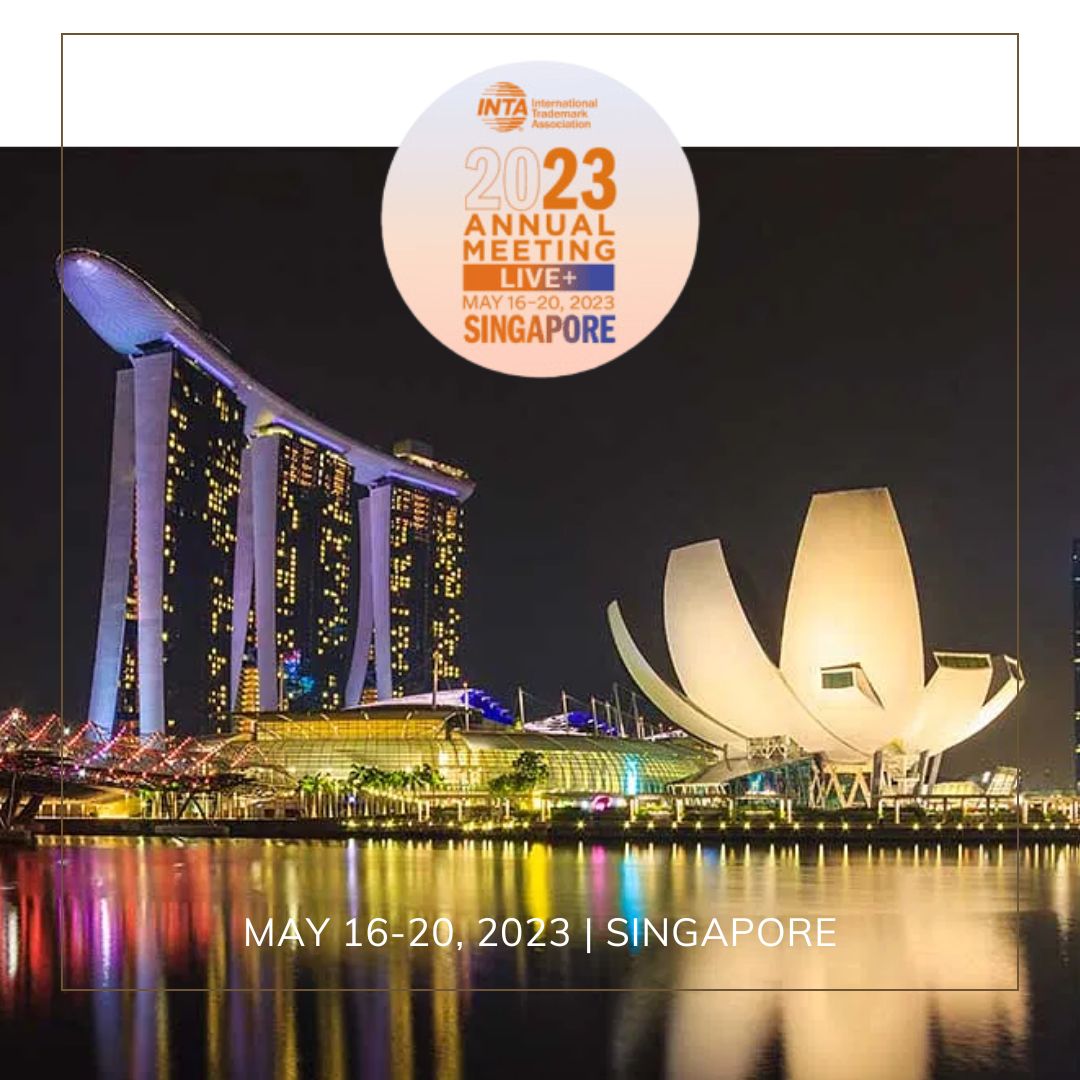 International Trademark Association – INTA 2023 – Singapore.