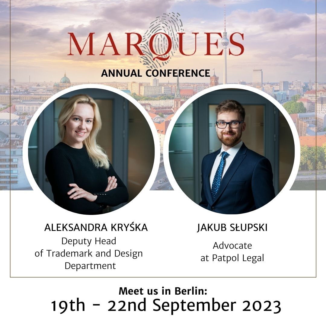 Doroczna konferencja MARQUES 2023, 19-22 września, Berlin.